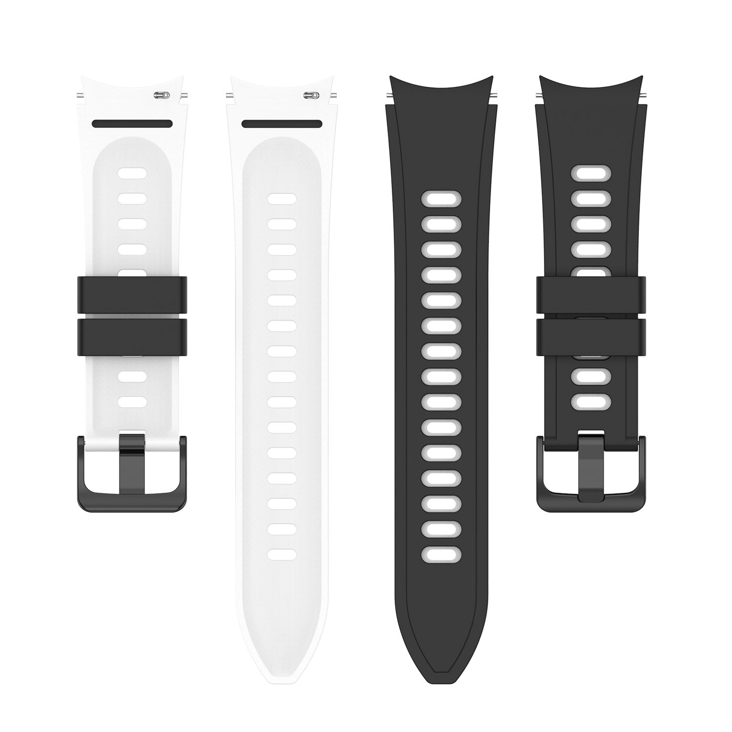 Dual Color Breathable Sport Silicone Watch Band Replacement Strap for Samsung Galaxy Watch6 40mm 44mm Watch6 Classic 43mm 47mm Watch 5 40mm 44mm 5 Pro 45mm Watch4 40mm 44mm Watch3 41mm Dual Color Breathable Sport Silicone Watch Band Replacement Strap for Samsung Galaxy Watch6 40mm 44mm Watch6 Classic 43mm 47mm Watch 5 40mm 44mm 5 Pro 45mm Watch4 40mm 44mm Watch3 41mm